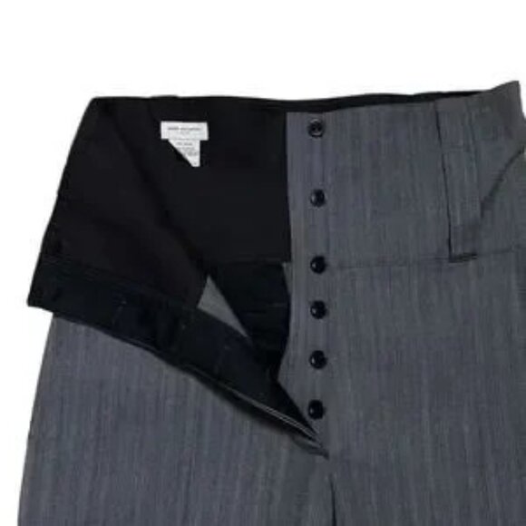 vintage dries van noten gray ultra high rise ribcage corset trousers pants - Picture 8 of 10